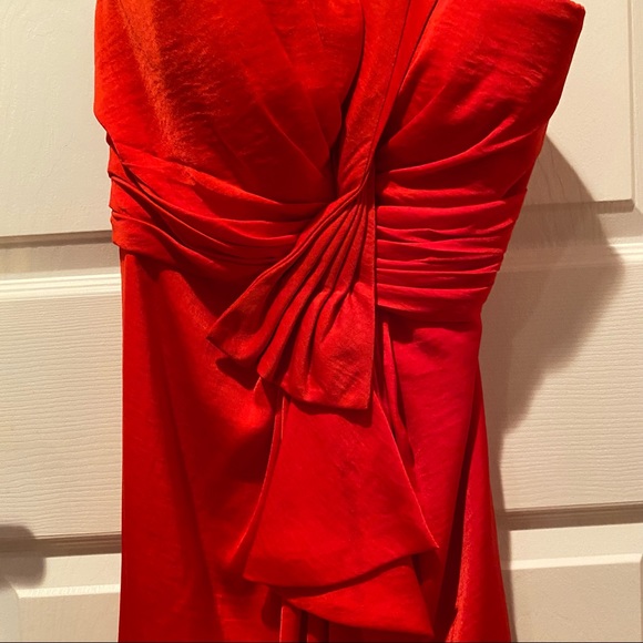 BCBGMaxAzria red dress - Picture 3 of 4